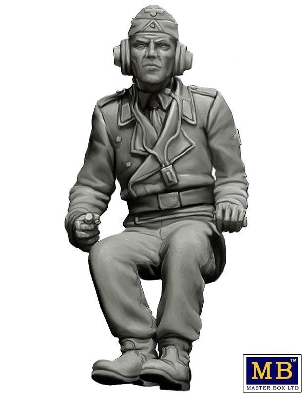 Master Box LTD German Tank Crew 1944-1945 1/35
