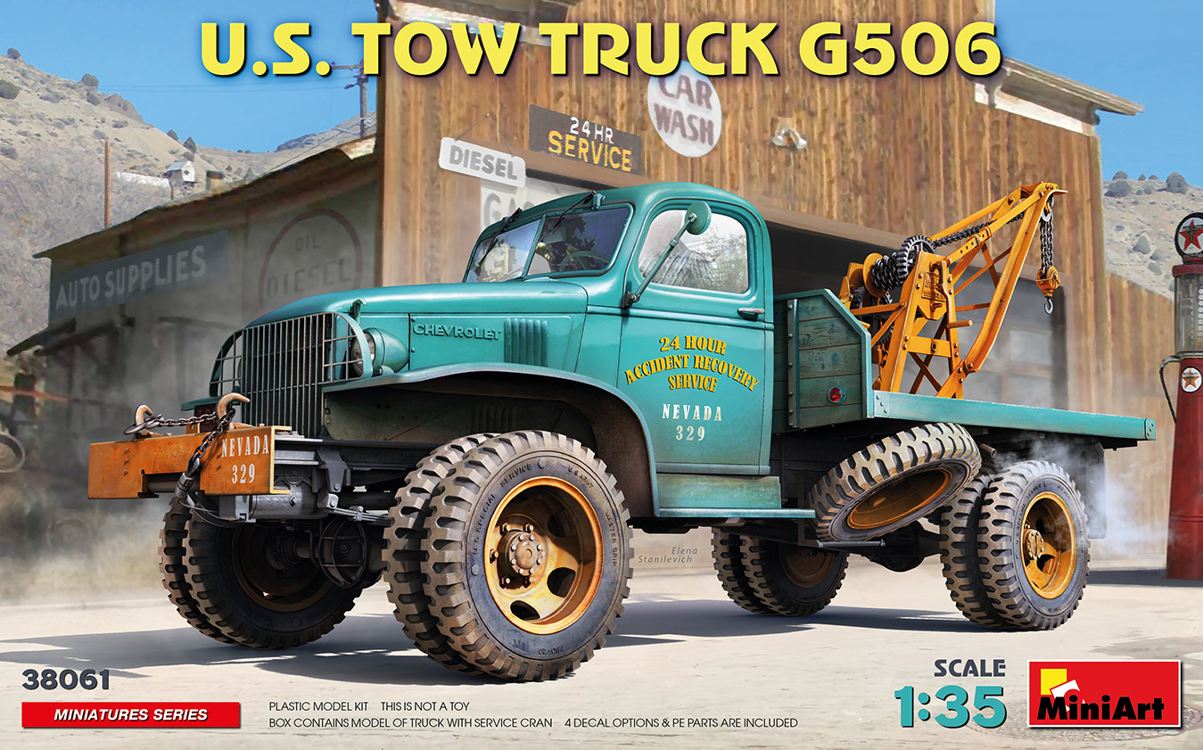 MiniArt U.S. Tow Truck G506 1/35