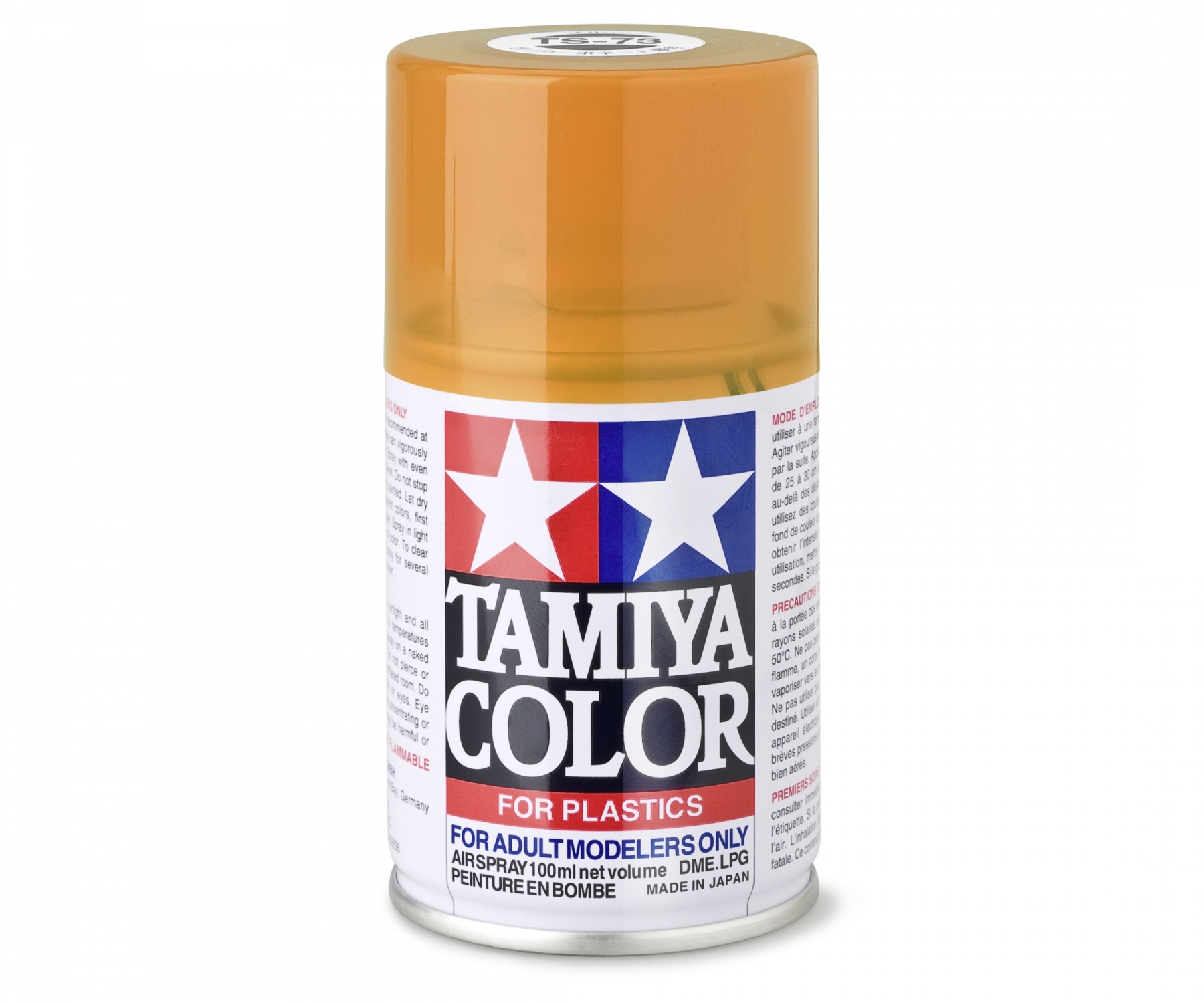 TS73 Spray Clear Orange transparent 100ml Tamiya