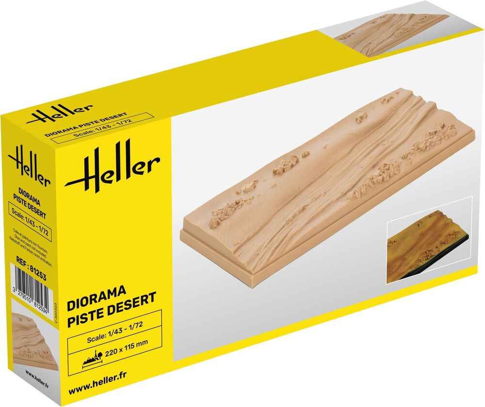 Heller Diorama Piste Desert 1/43