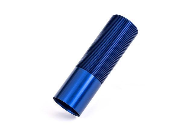 Traxxas Body, GTX shock, medium (aluminum, blue-anodized) (1)