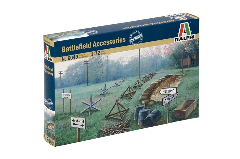 Italeri Battlefield Accessoires WWII 1/72