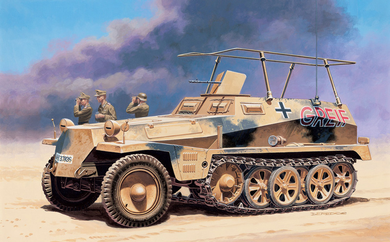 Italeri Sd. Kfz. 250/3 1/72