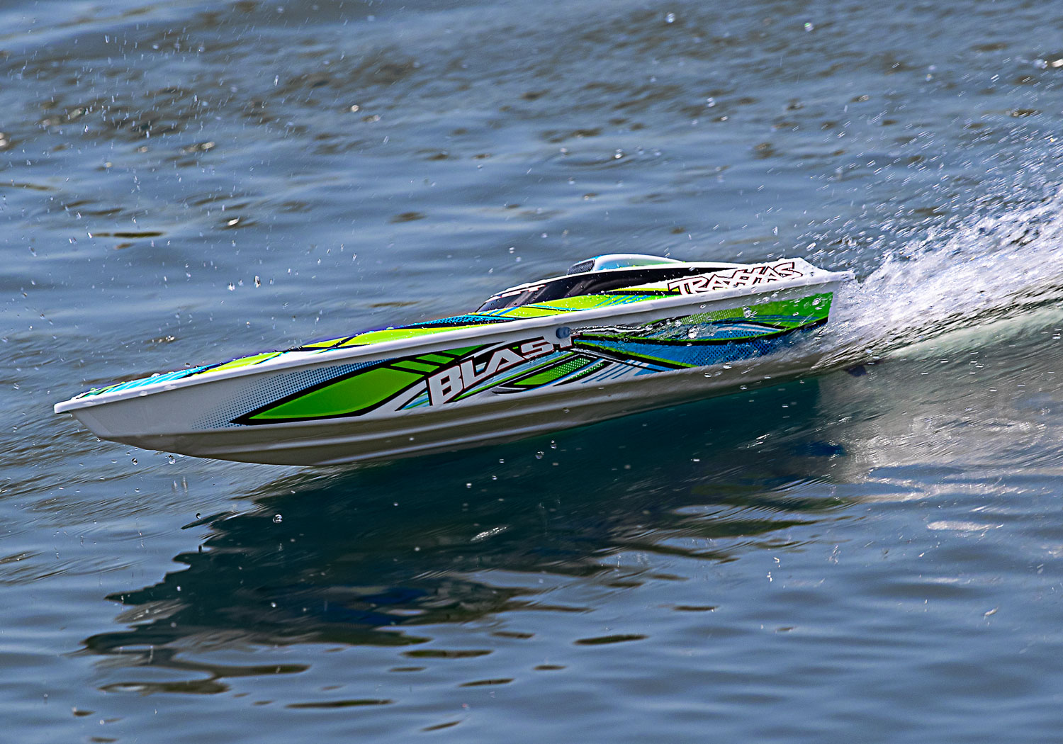 Traxxas Blast High Performance Boat TQ (incl. battery/charger) Green