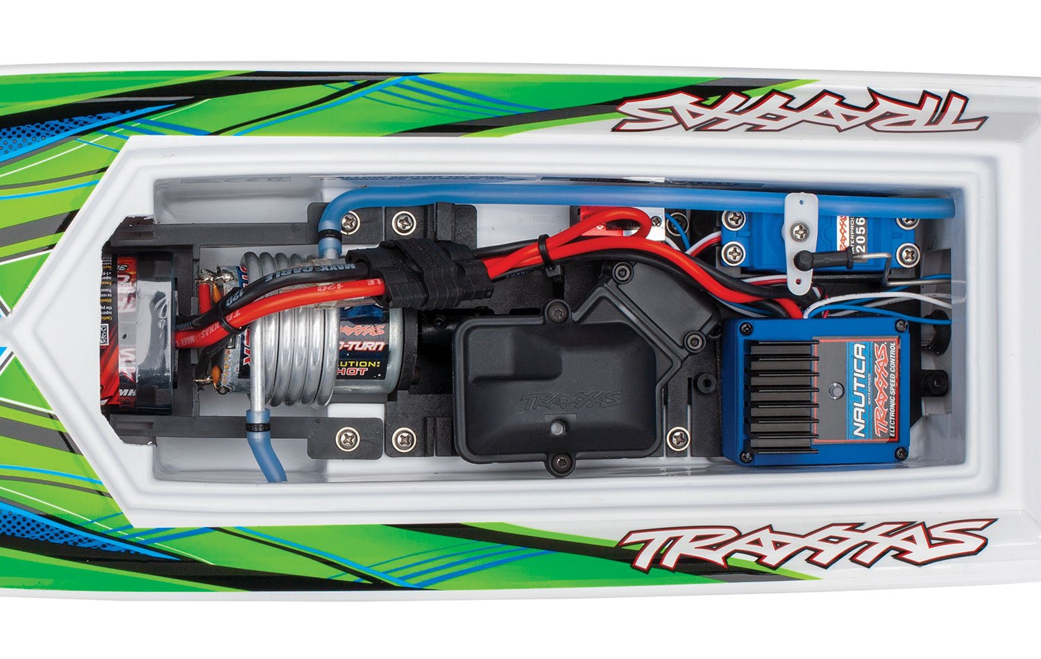 Traxxas Blast High Performance Boat TQ (incl. battery/charger) Green