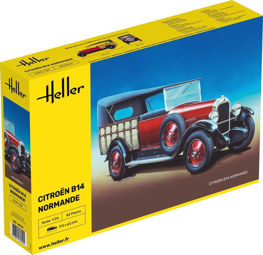Heller Citroën B14 Normande 1/24