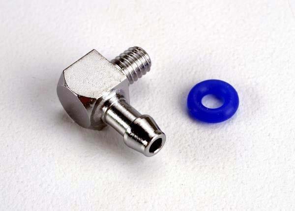 Traxxas Fitting inlet for pipe pressure (90-degree)(1)