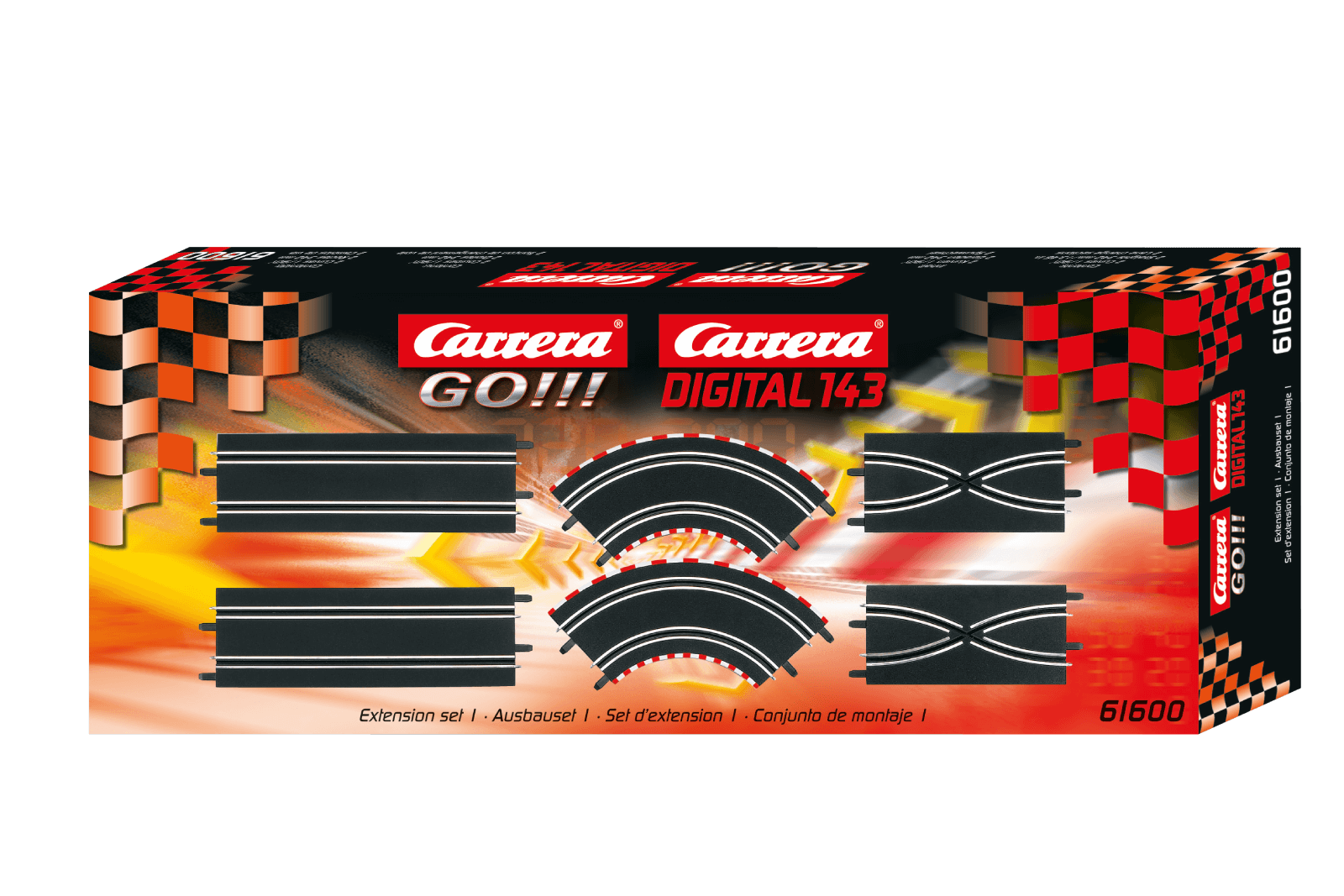 Carrera GO!!! en Digital 143 Uitbreidingsset 1