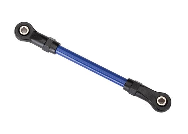Traxxas Suspension link, front upper, 5x68mm (1) (blue powder coated steel) (assembled with hollow balls) (for use with #8140X TRX-4® Long Arm Lift Kit)