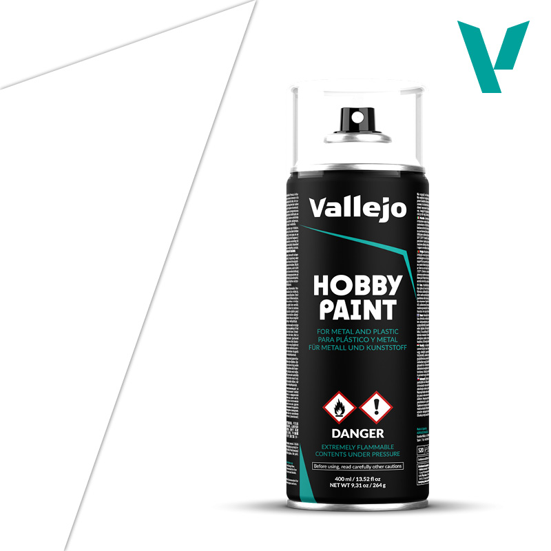 Vallejo Surface Primer White Spray 400ml