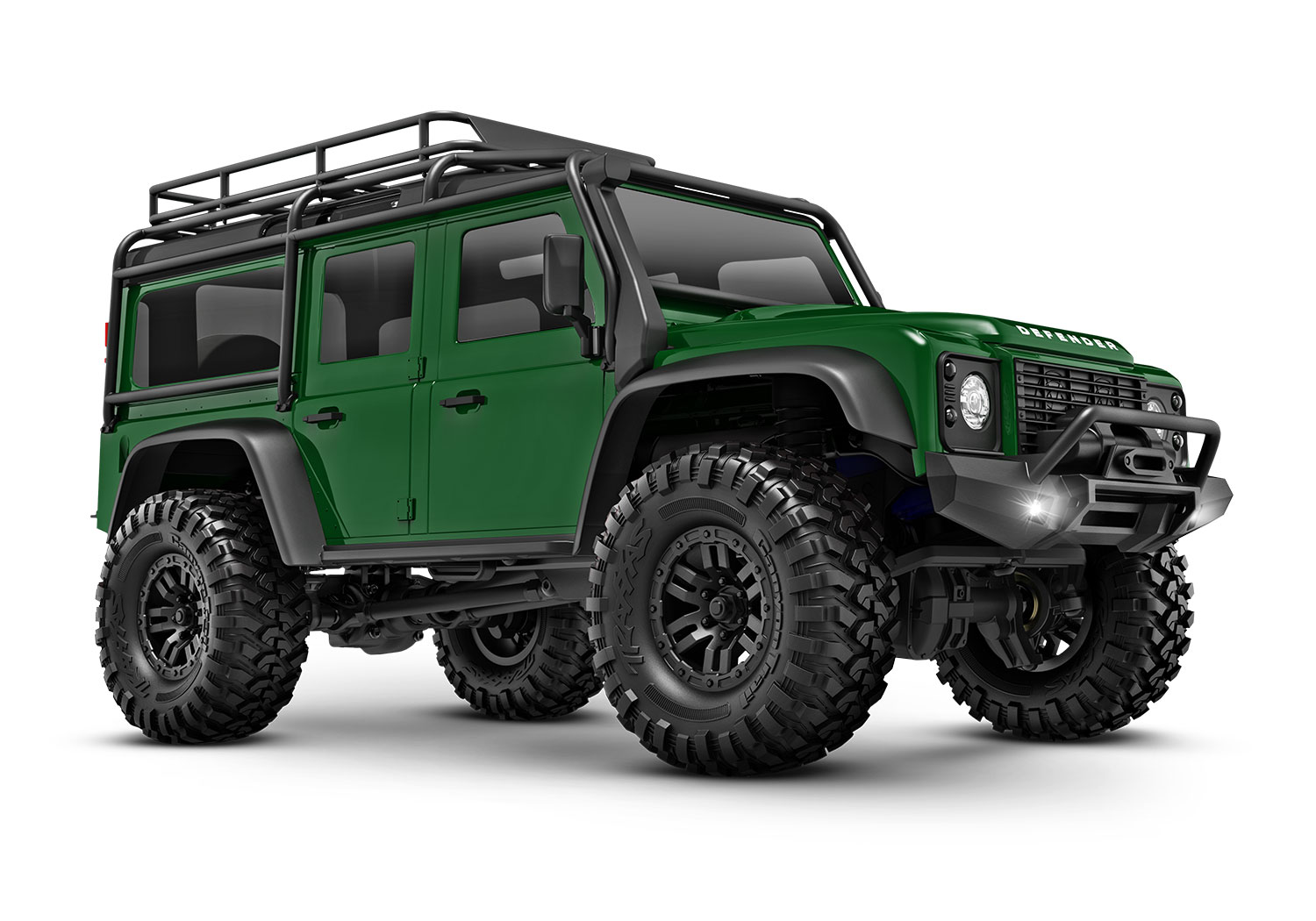 Traxxas TRX-4M Land Rover 4WD Electric Scale and Trail Crawler with TQ 1/18 Green