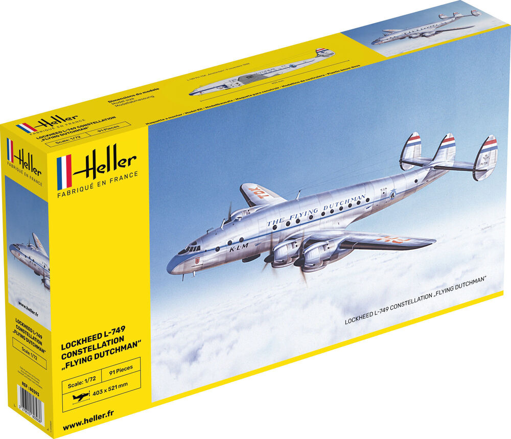 Heller L-749 Constellation 'FLYING DUTCHMAN' 1/72
