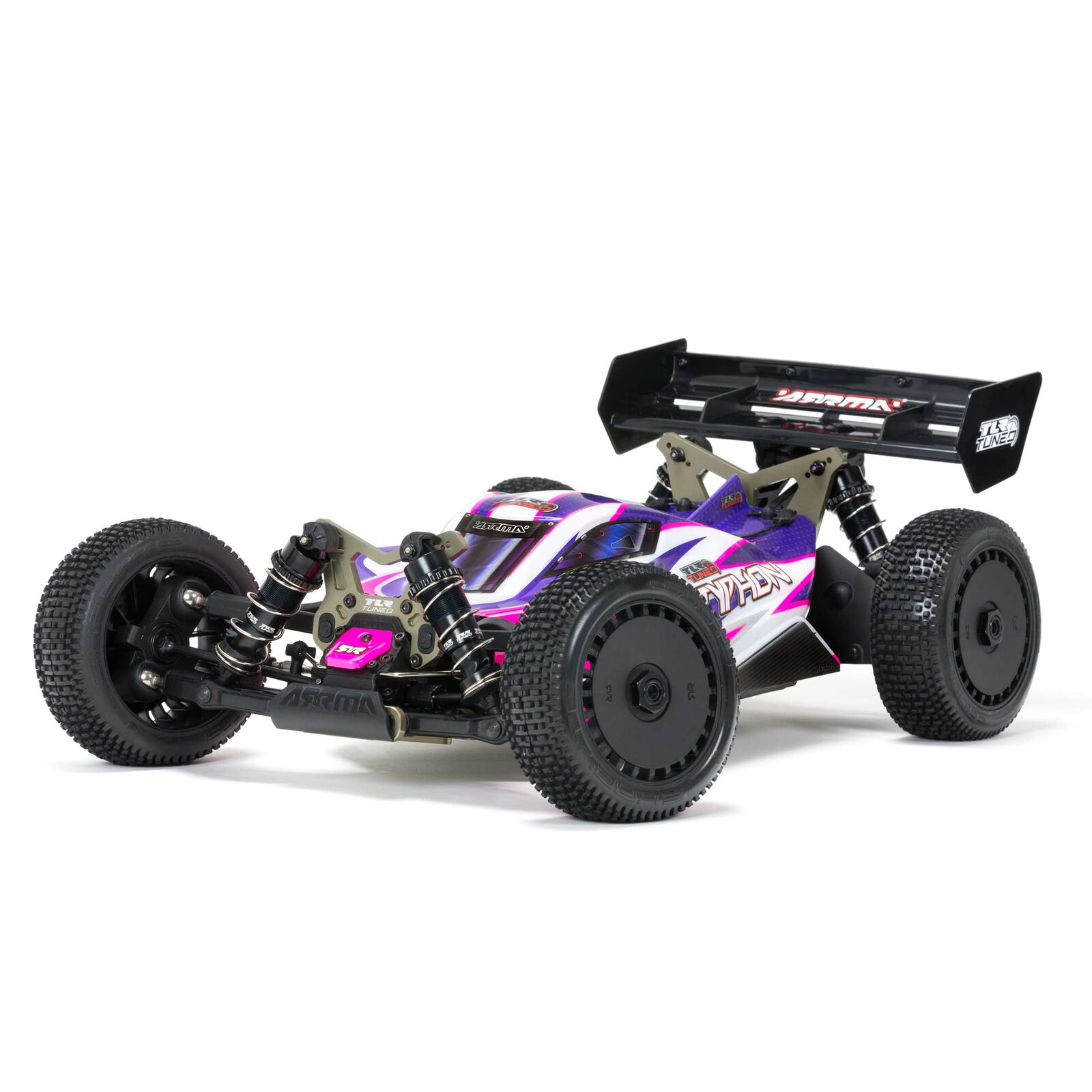 Arrma TLR Tuned TYPHON 4X4 Roller Buggy 1/8 Pink/Purple