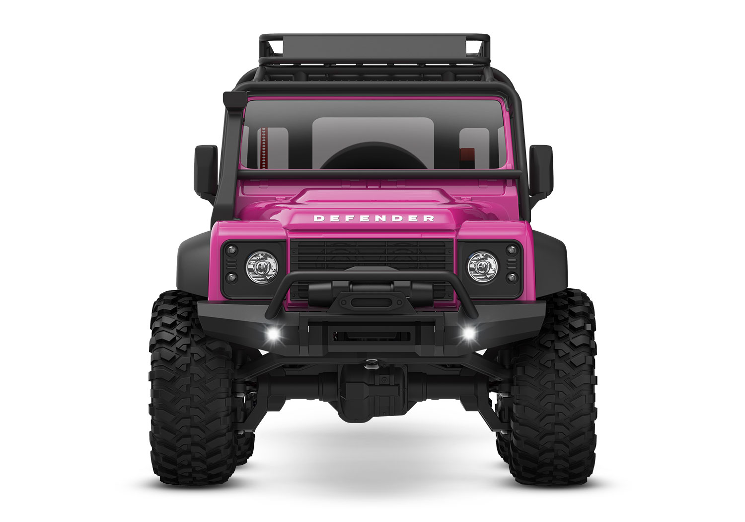 Traxxas TRX-4M Land Rover 4WD Electric Scale and Trail Crawler with TQ 1/18 Pink