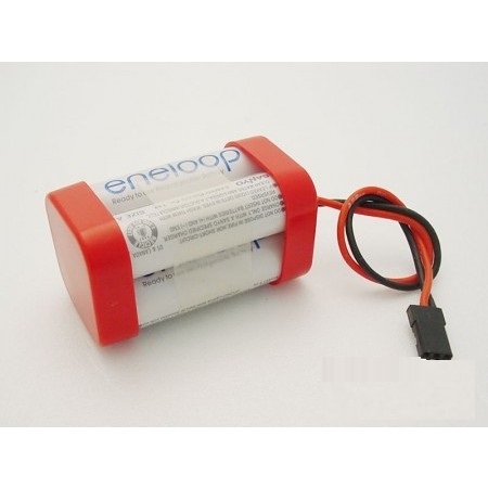 Panasonic Eneloop AA Ontvangeraccu 4.8 Volt 2000mAh met uni connector