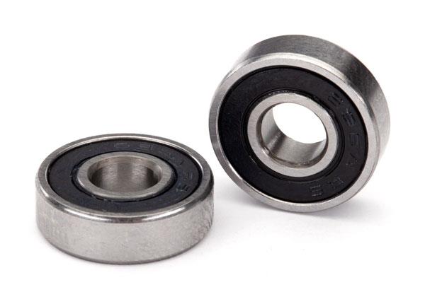 Traxxas Ball bearing black rubber sealed (6x16x5mm) (2)
