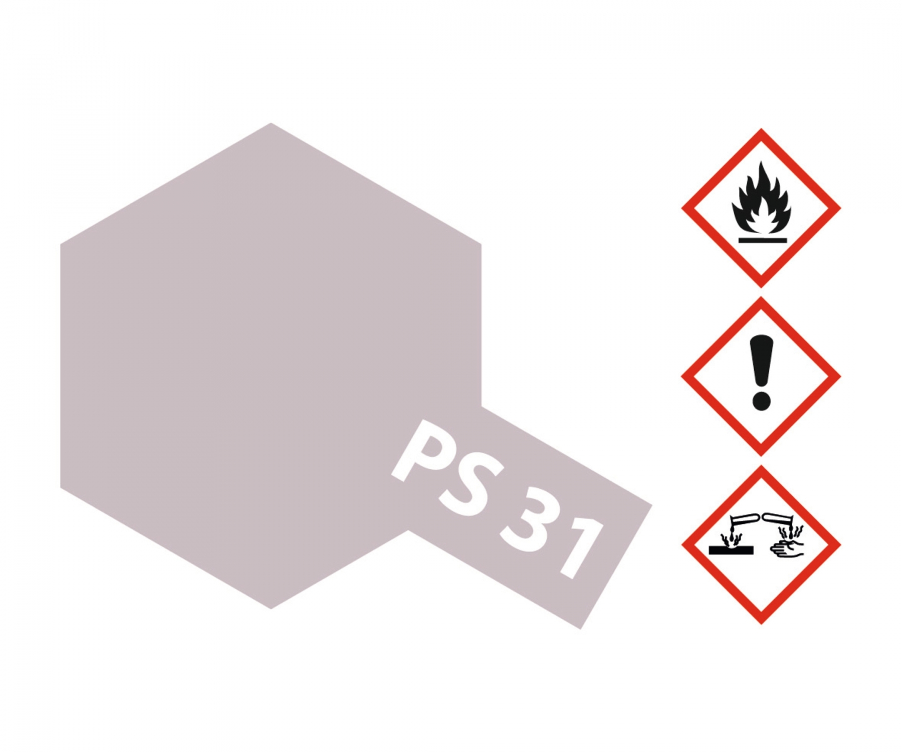 PS31 Spray Smoke brillant 100ml Tamiya
