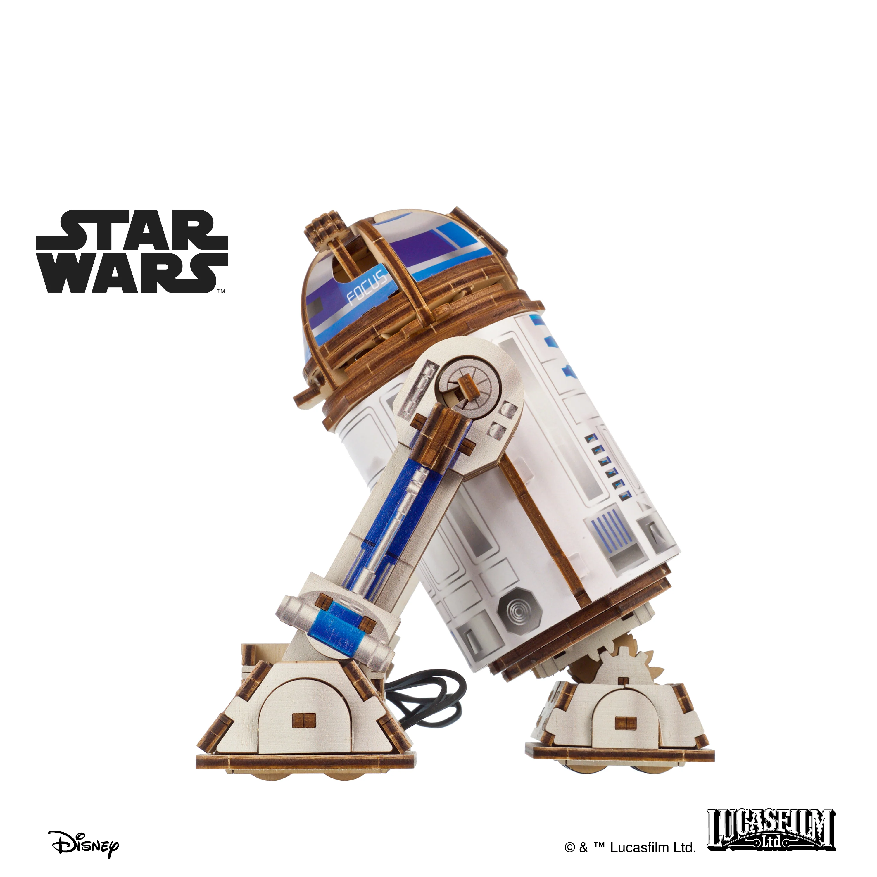 U-Gears R2-D2 Star Wars mechanisch houten bouwpakket