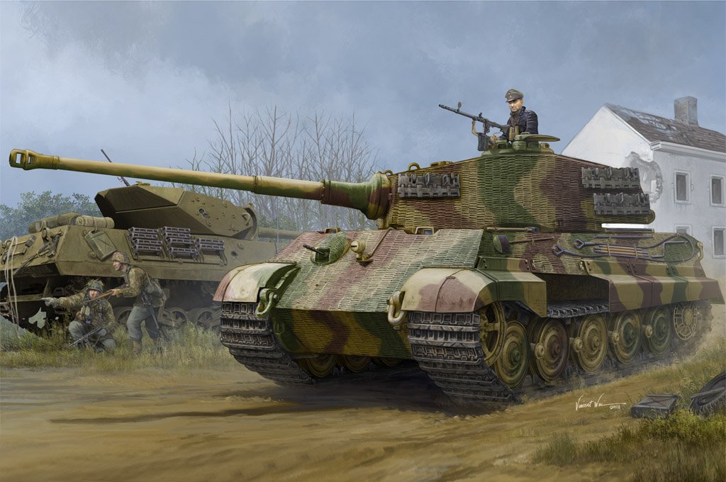 HobbyBoss Pz.Kpfw.VI Sd.Kfz.182 Tiger II (Henschel 1944 Production) 1/35