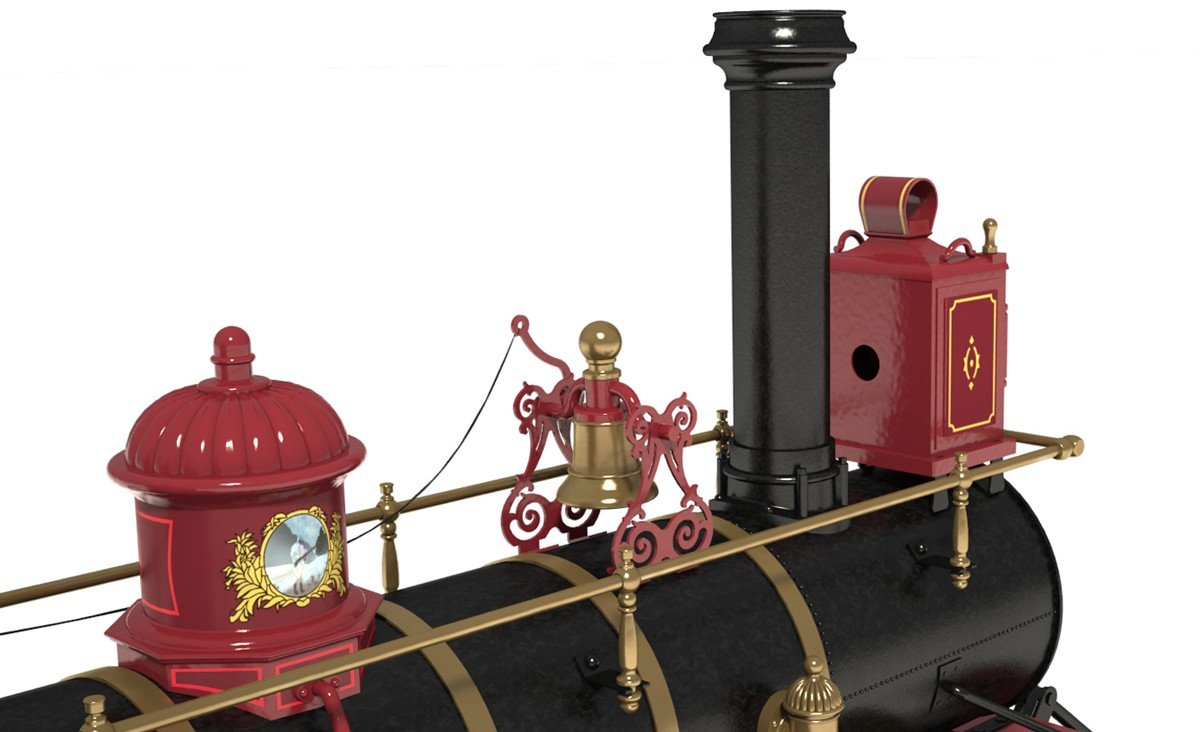 Occre Rogers 119 Wooden Train Kit 1/32