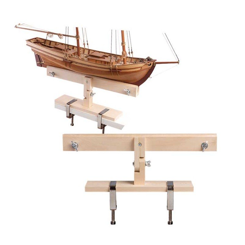 Artesania Latina Houten Kielklem / Hull Planking Vise