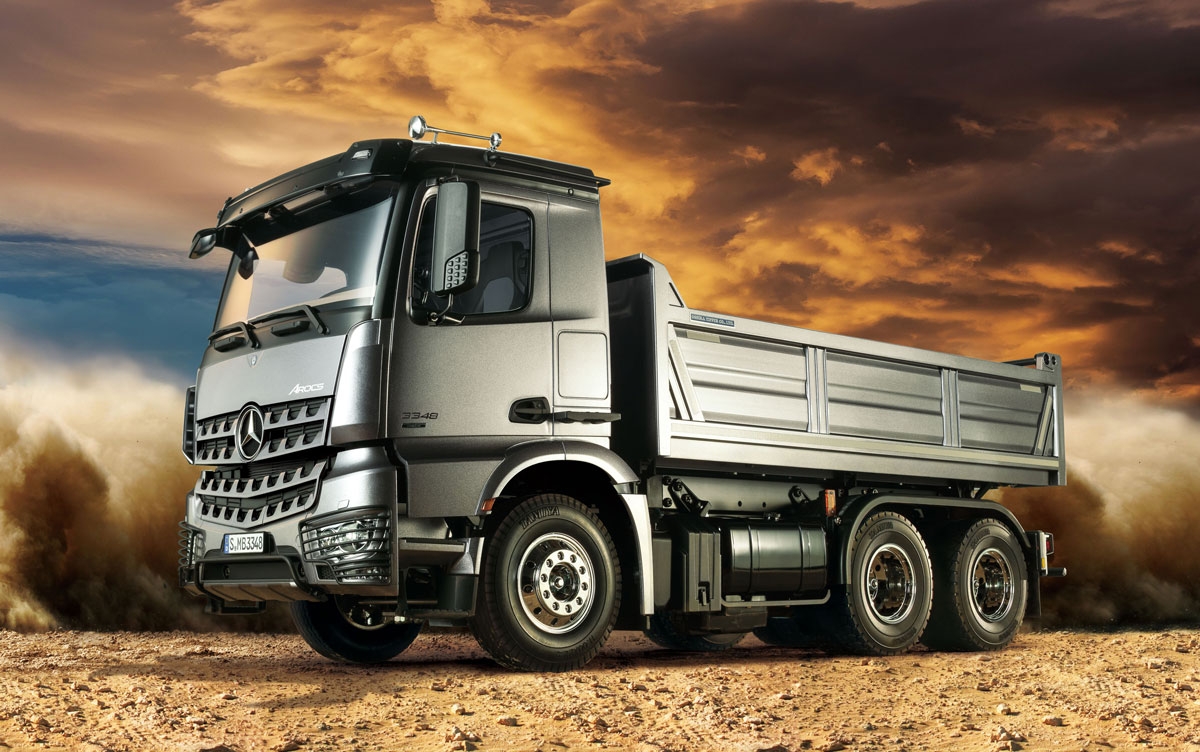 Tamiya Mercedes Benz Arocs 3348 6x4 Tipper Truck Kit 1/14