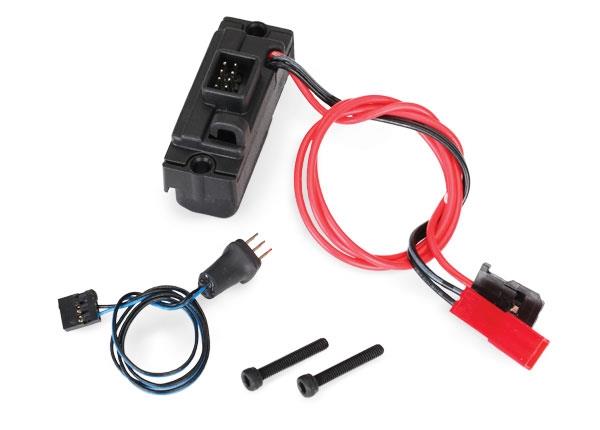 Traxxas LED lights, power supply (regulated, 3V, 0.5-amp)/ 3-in-1 wire harness