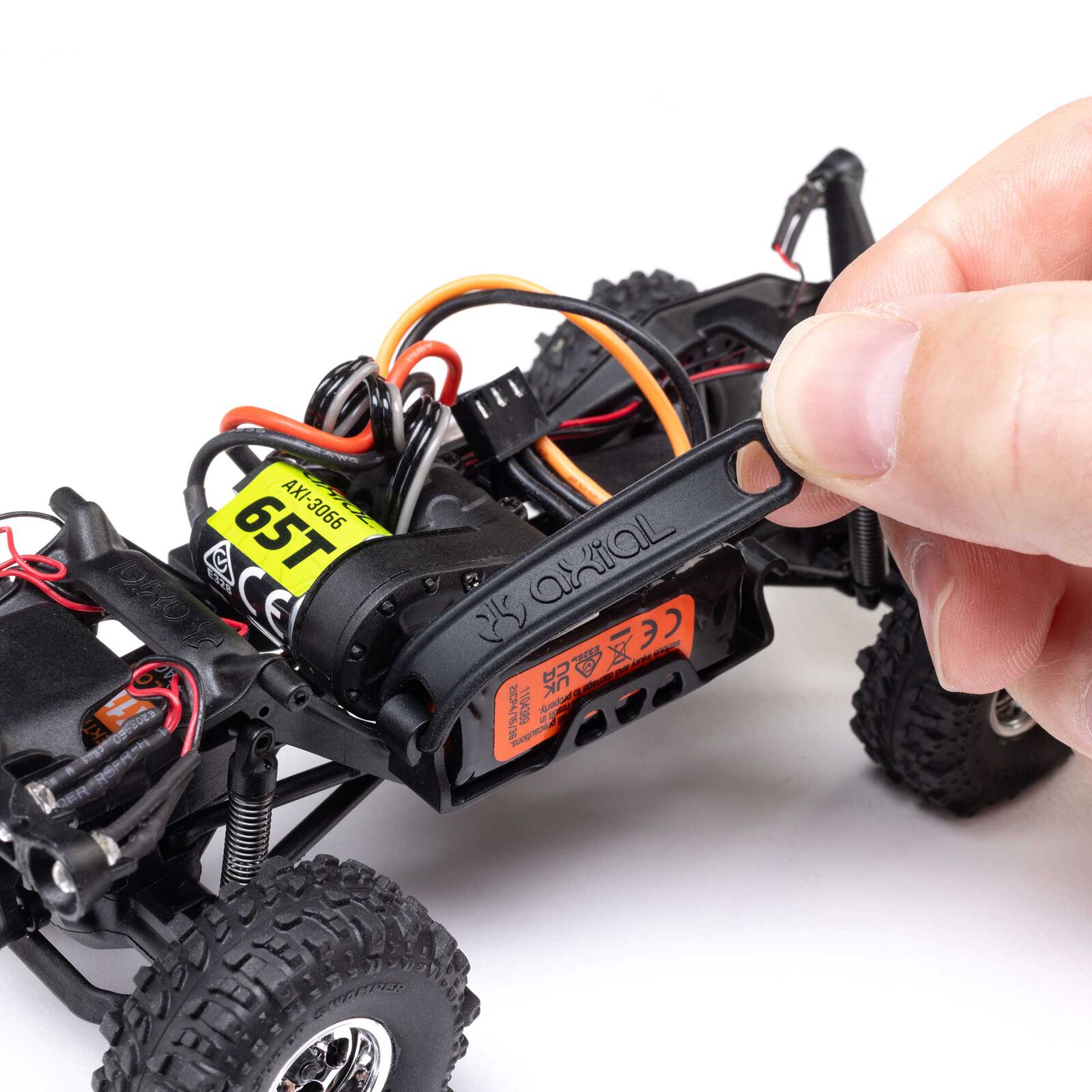 Axial SCX30 Chevrolet K10 4X4 RTR Brushed Rock Crawler (Battery & Charger Included), Black 1/30