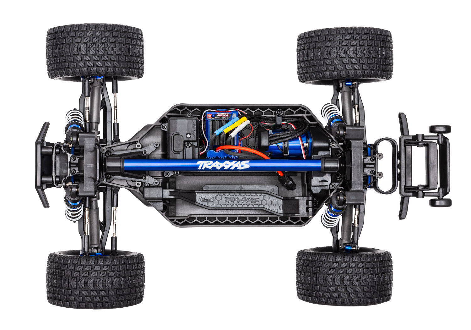 Traxxas Rustler 4X4 VXL ULTIMATE TQi TSM High-Performance Brushless Stadium Truck 1/10 Blue