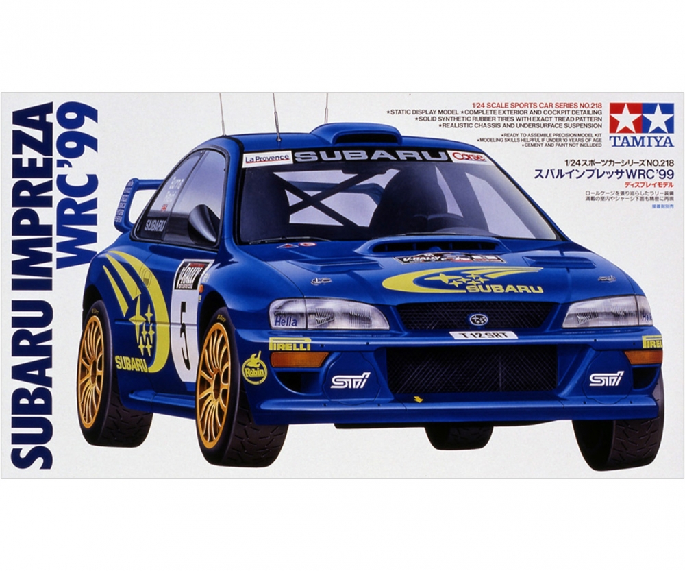Tamiya Subaru Impreza WRC 1999 1/24