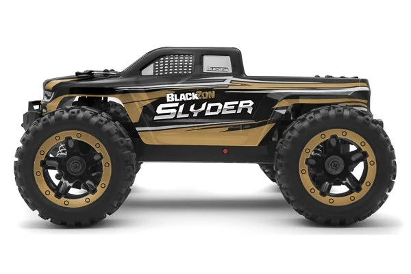BlackZon Slyder MT 4WD Electric Monster Truck 1/16 Gold