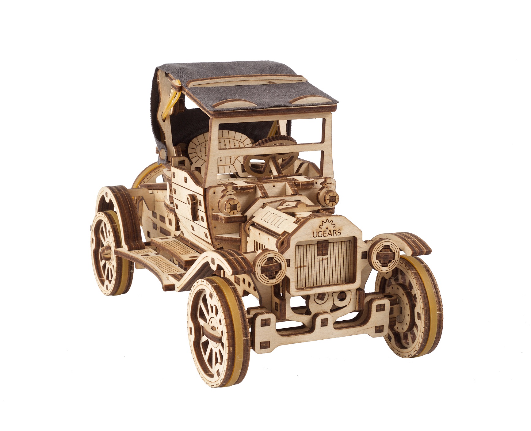 U-Gears Retro Auto UGR-T mechanisch houten bouwpakket