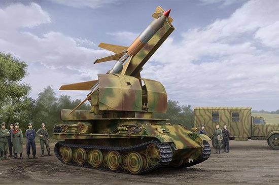 Trumpeter Flakpanther w/8.8cm Flakrakete Rheintochter I 1/35
