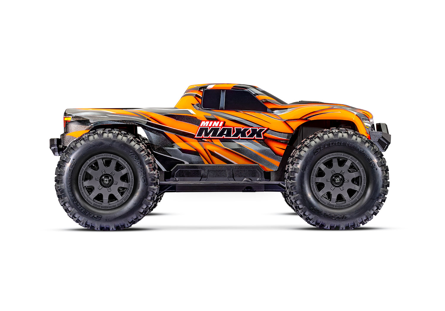 Traxxas Mini Maxx BL-2s TQ 4X4 RTR Brushless Monster Truck 1/16 Orange