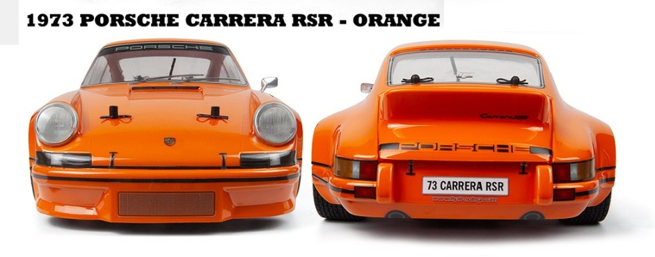 HPI RS4 Sport 3 1973 Porsche Carrera RSR RTR 1/10 Orange