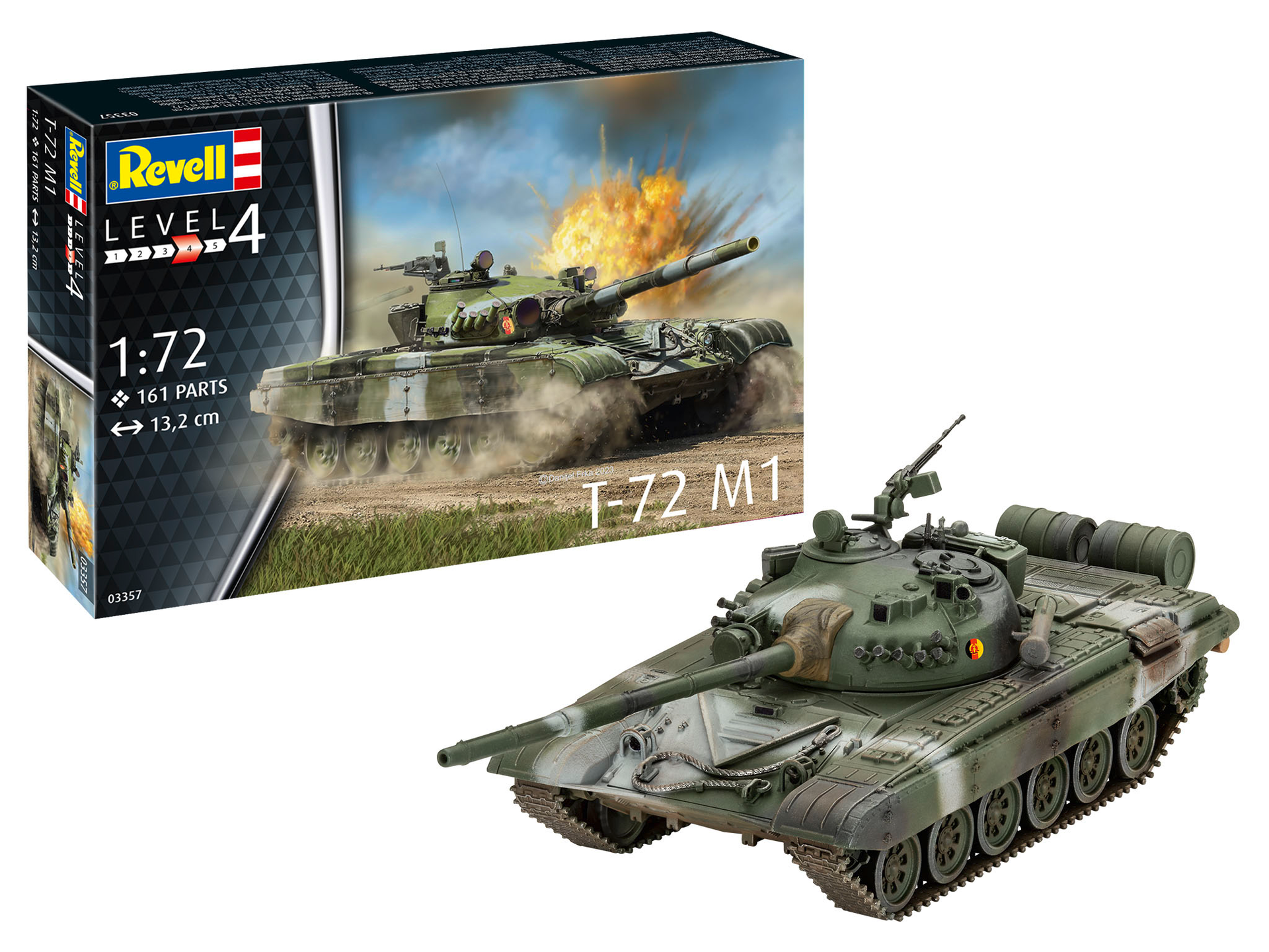 Revell T-72  M1 1/72