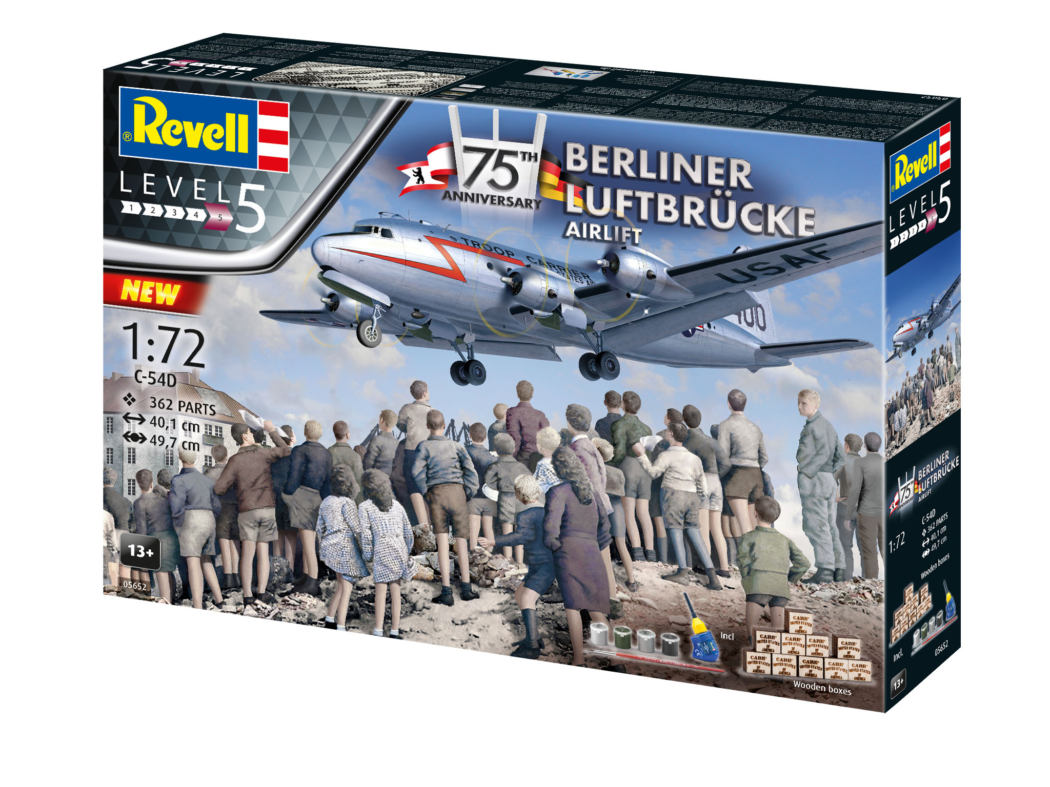Revell Geschenkset 75 Jahrestag Berliner Luftbrücke 1/72