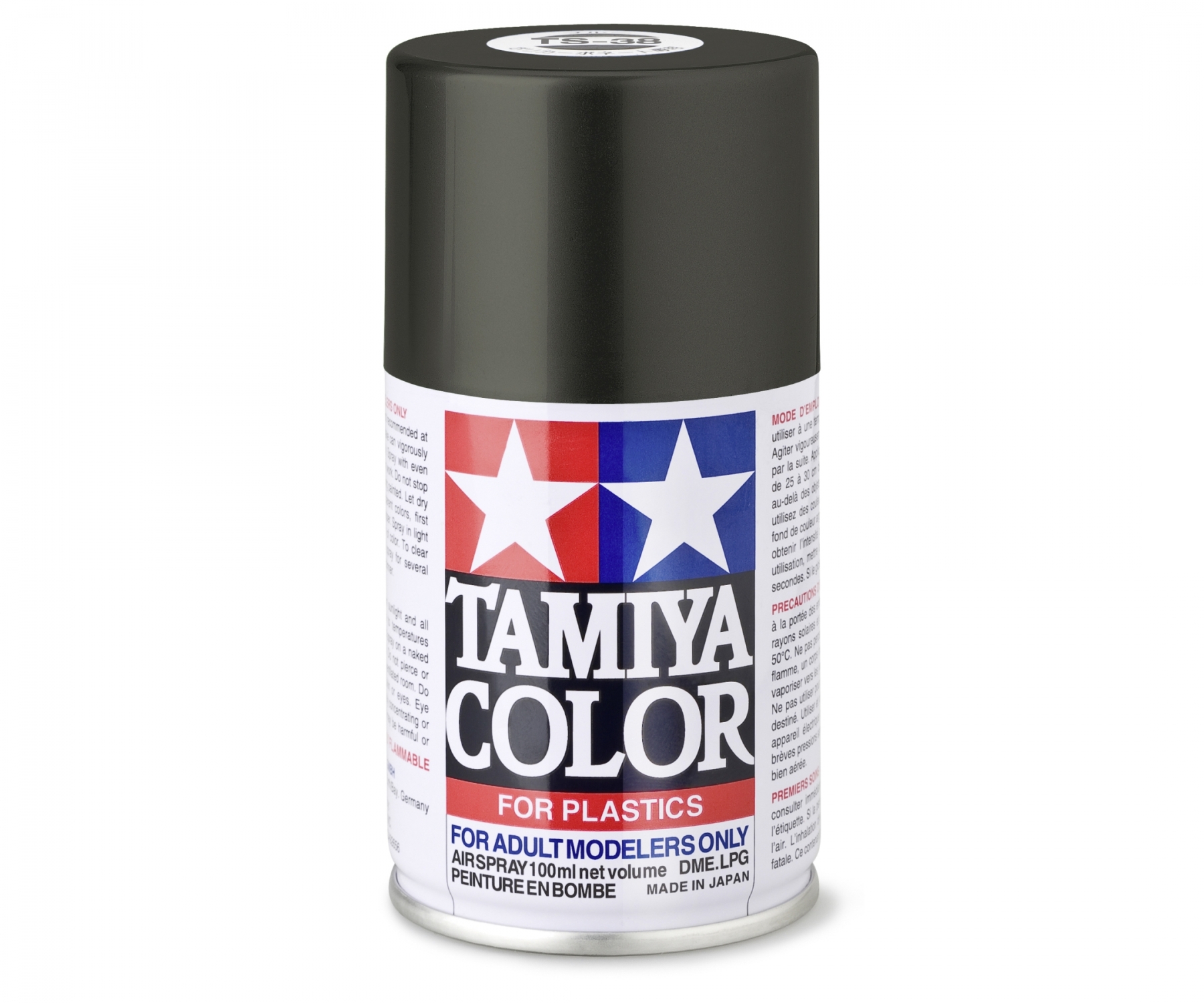 TS38 Spray Gun Metal metallic 100ml Tamiya
