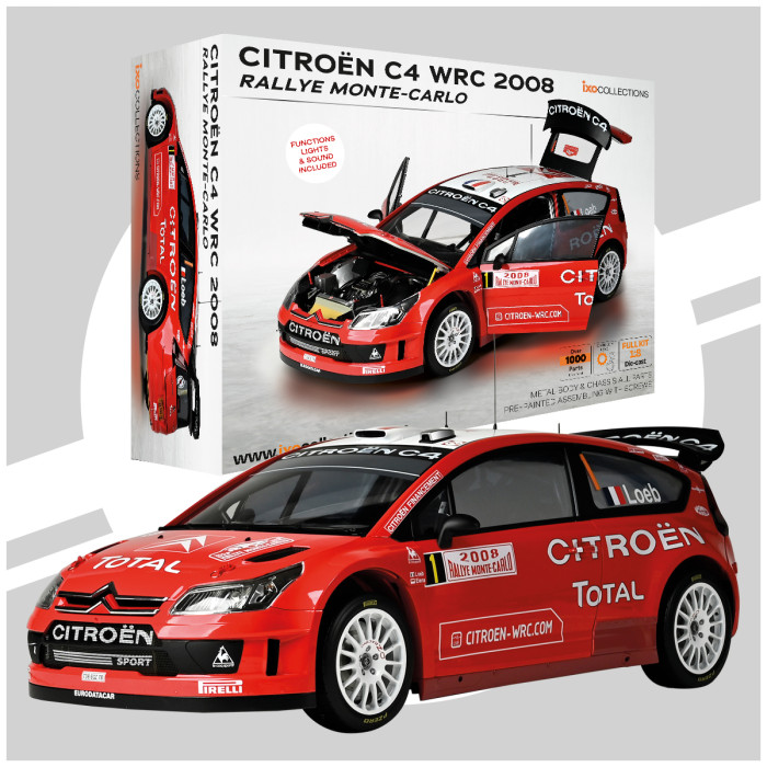IXO Citroen C4 WRC 1/8
