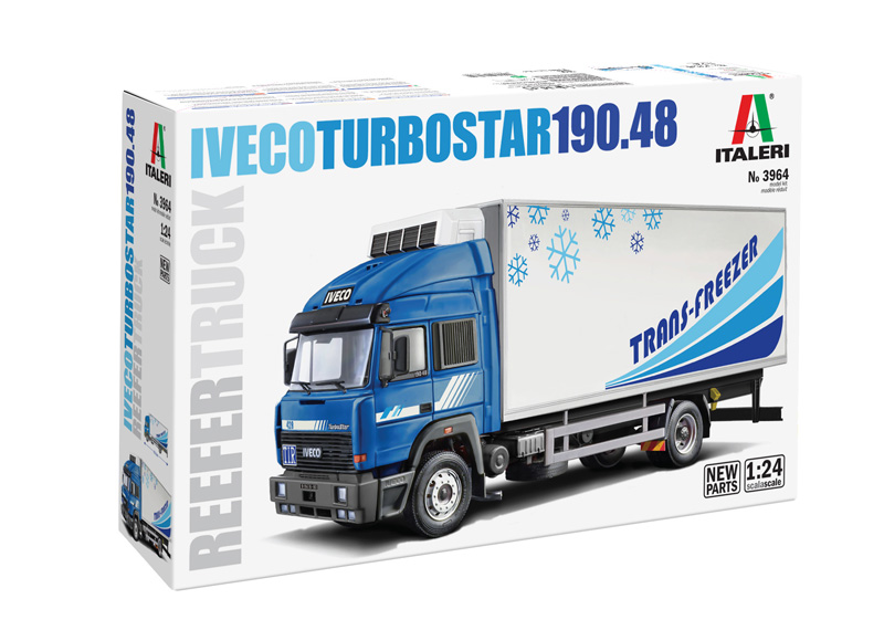 Italeri Iveco TURBOSTAR 190.48 Reefer Truck 1/24