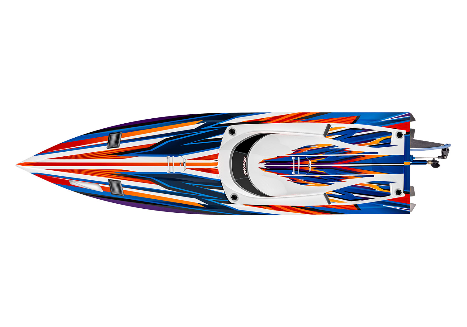 Traxxas Spartan SR36 Brushless Race Boat TQi TSM ORANGE