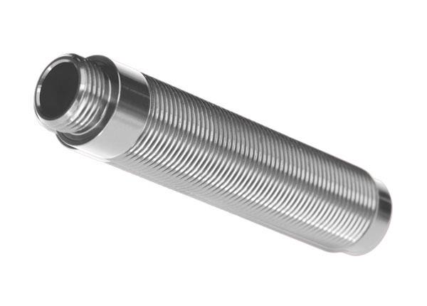 Traxxas Body, GTS shock, long (silver aluminum) (1) (for use with #8140 TRX-4® Long Arm Lift Kit)