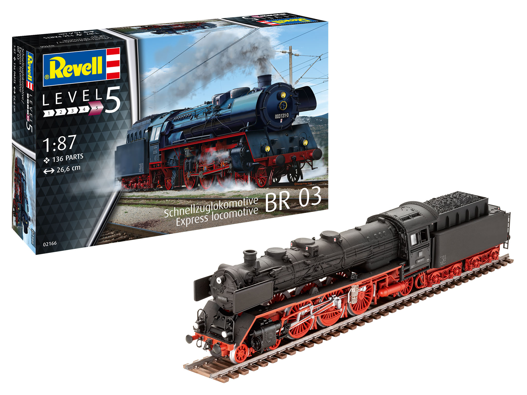 Revell Schnellzuglokomotive BR03 H0 1/87