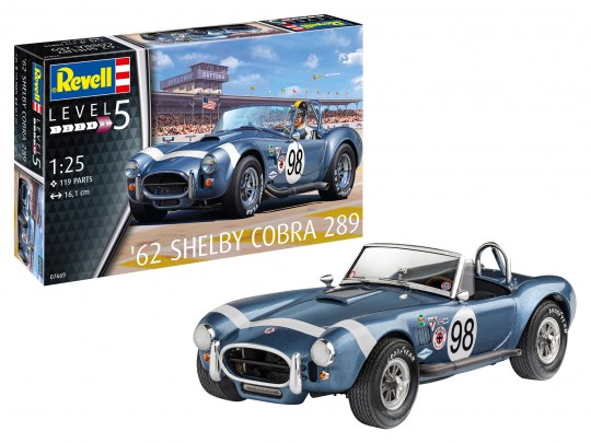 Revell 1962 Shelby Cobra 289 1/25