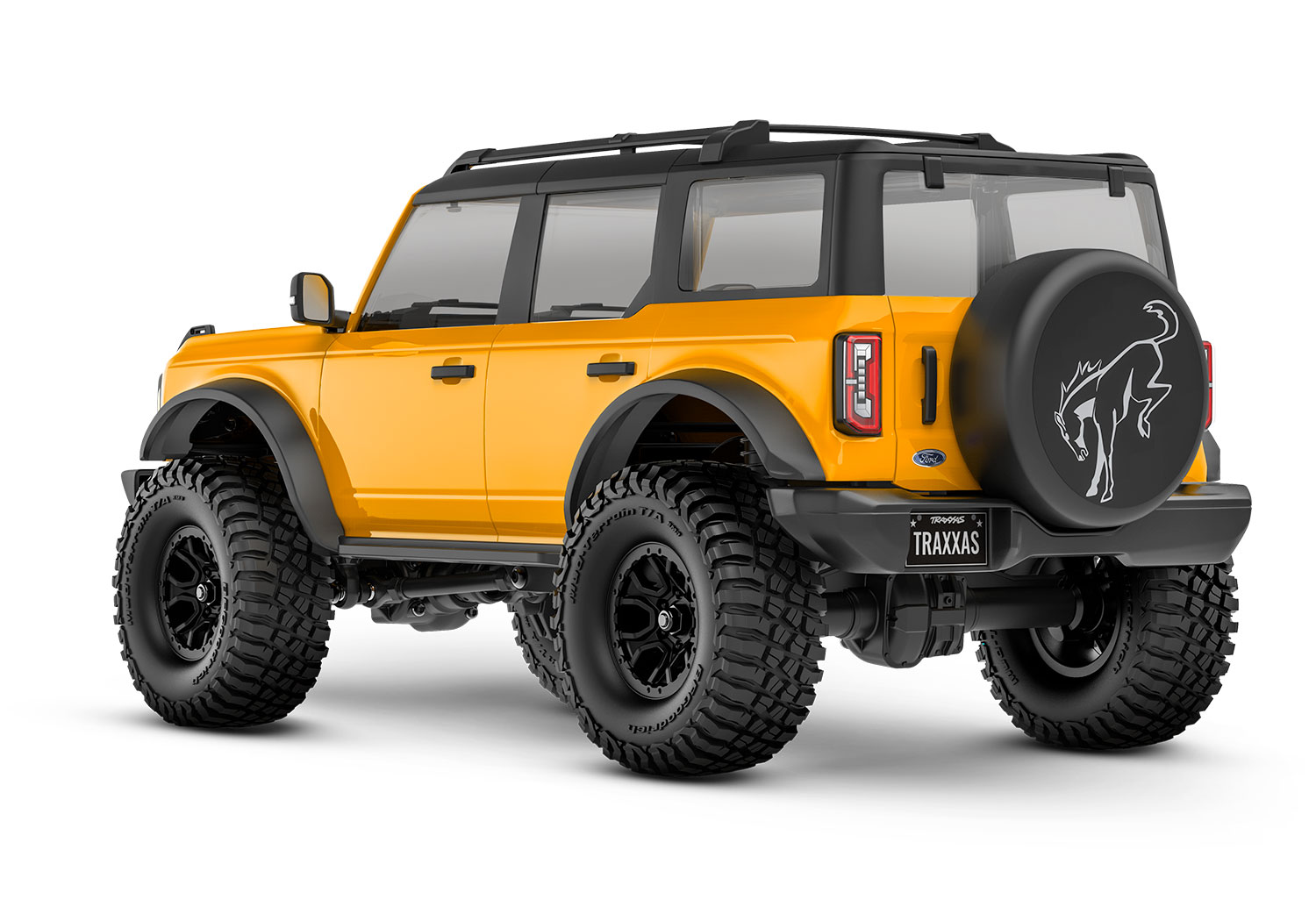 Traxxas TRX-4M Bronco 4WD Electric Scale and Trail Crawler with TQ 1/18 Orange