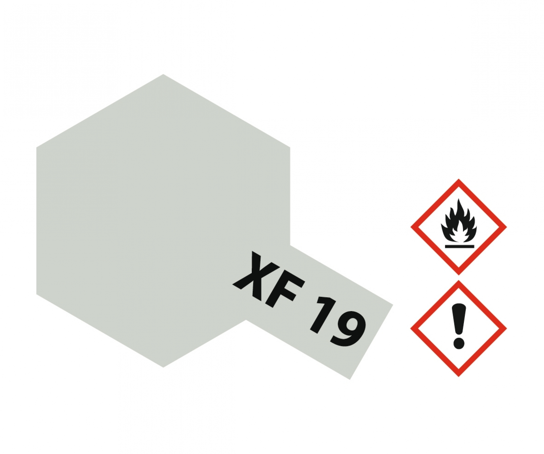 XF19 Potje Sky Grey flat 23ml Tamiya