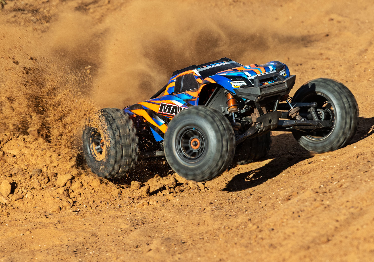 Traxxas Wide Maxx 4WD Brushless Electric Monster Truck VXL-4S TQi 1/8 - Blue