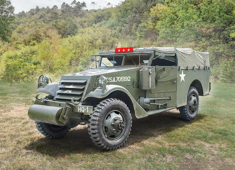 Italeri M3A1 Scout Car 1/72