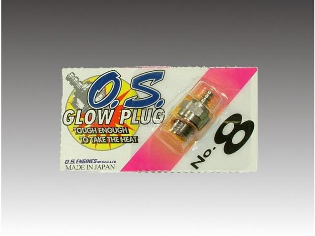 O.S. Max Gloeiplug Medium No.8