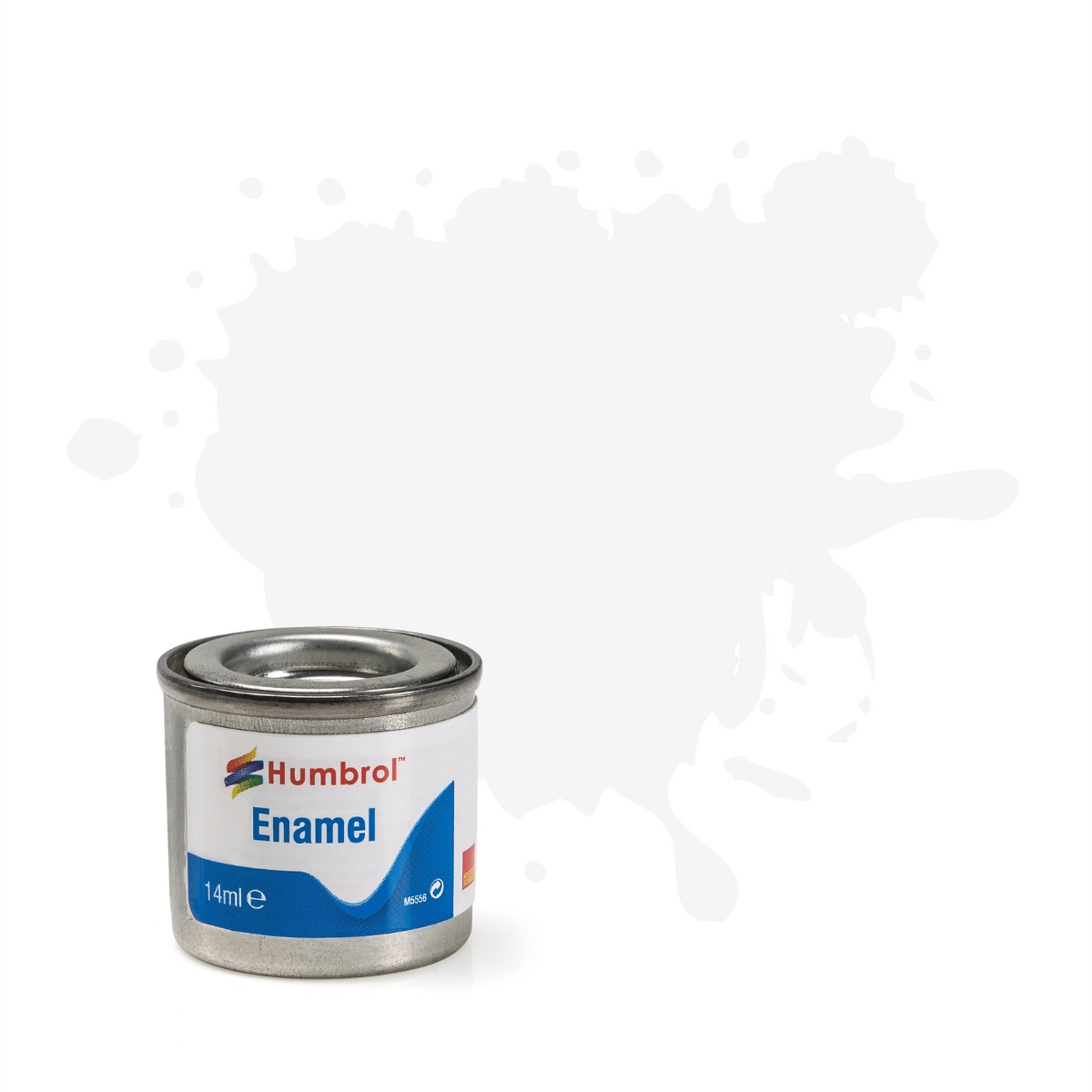 130 White enamel satin 14ml Humbrol
